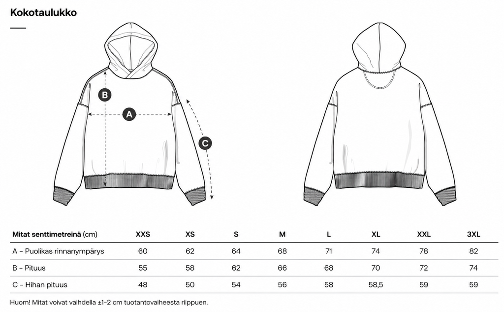 Oversize huppari – Murray