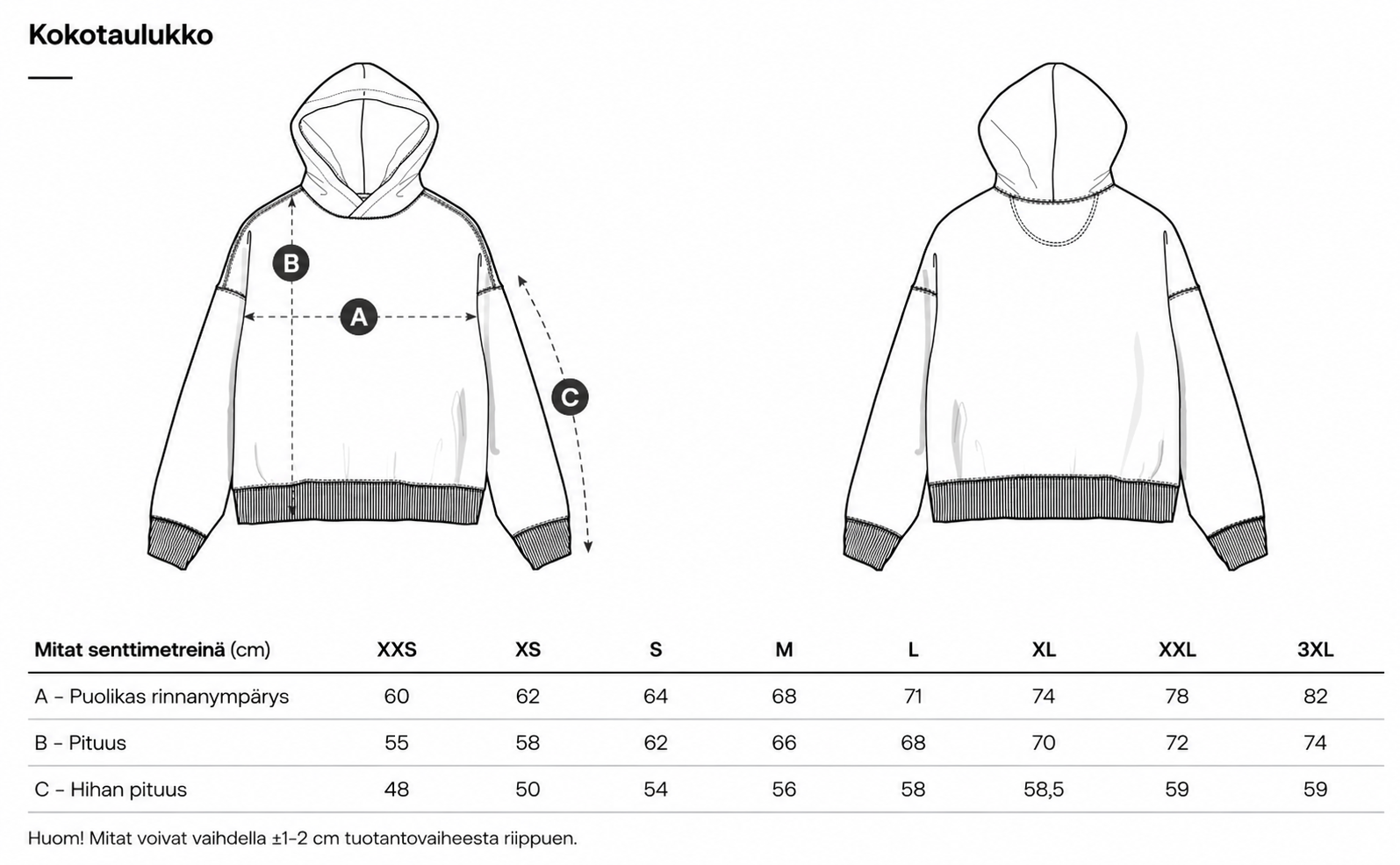 Oversize huppari – Murray