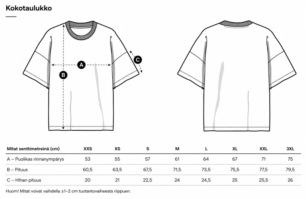 Oversize t-paita – Murray